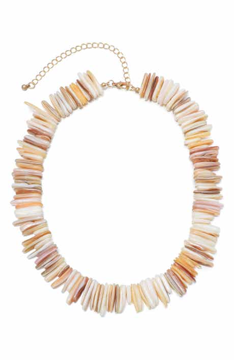 Adornia Shell Chip Necklace