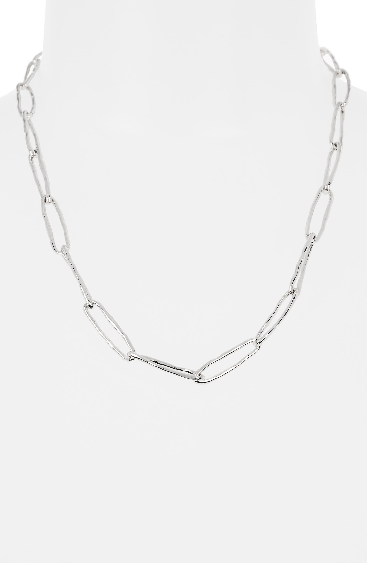NORDSTROM RACK Paper Clip Chain Necklace | Nordstromrack