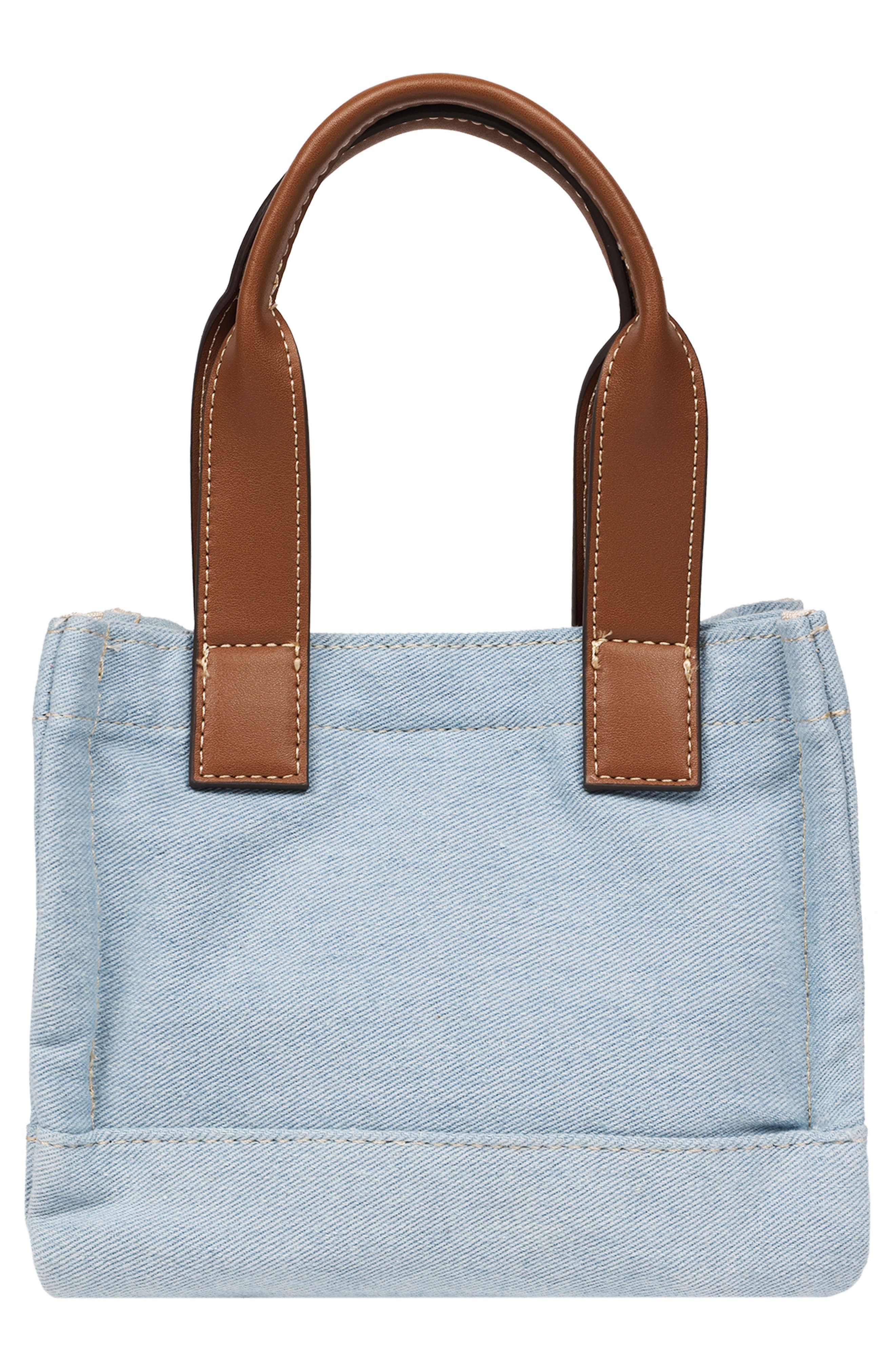 True Religion Retro Horseshoe Crossbody Bag, Alternate, color, Denim