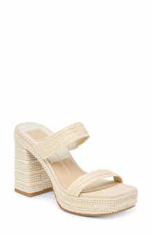 Dolce Vita Alani Faux Pearl Platform Sandal