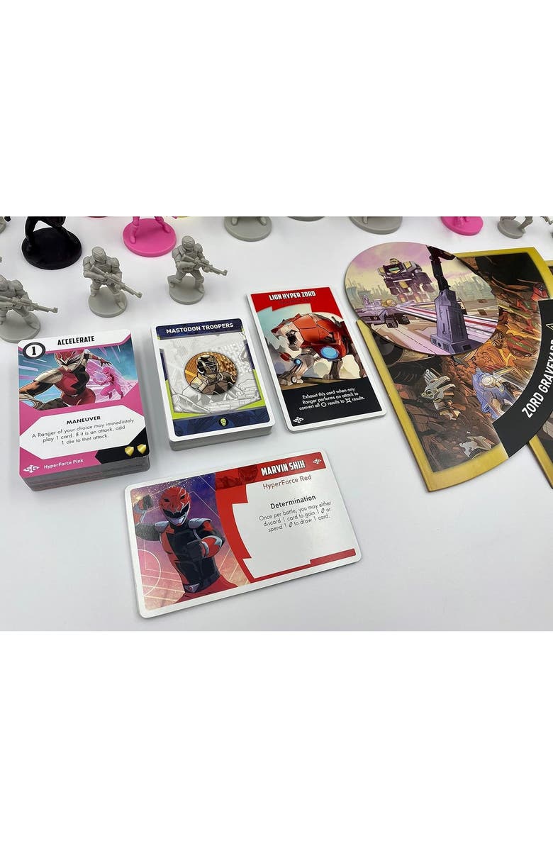 Renegade Game Studios Power Rangers Heroes of The Grid Shattered Grid Expansion, Alternate, color,