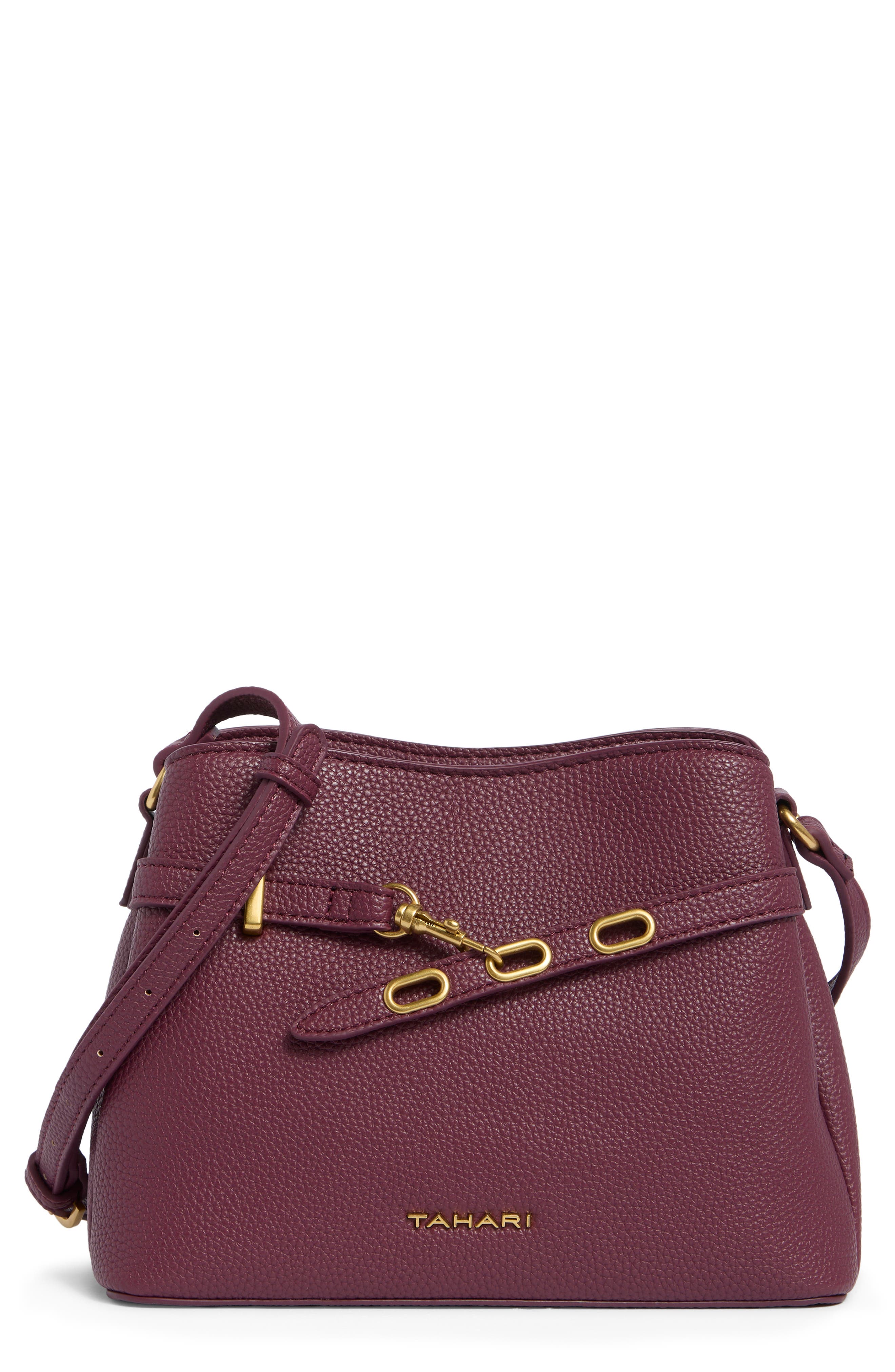 Holden Faux Leather Crossbody Bag