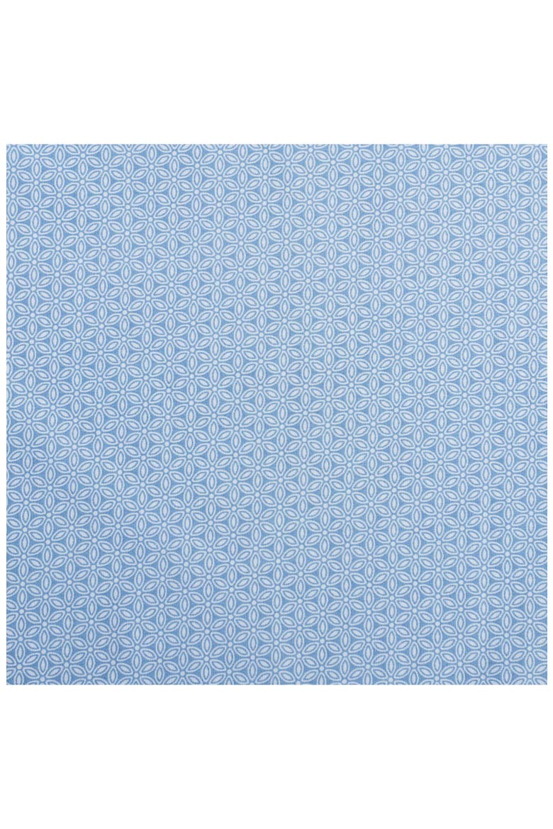 Geo Floral 200 Thread Count Cotton Percale Sheet Set, Alternate, color, BLUE GEO FLORAL