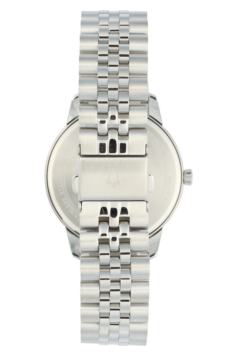 Diamond Bracelet Watch, 41mm, Alternate, color, SILVER/ BLACK