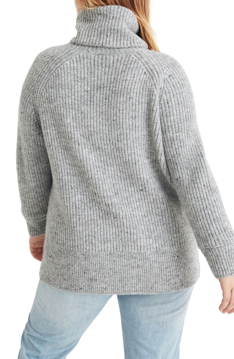Madewell Donegal Mercer Turtleneck Sweater, Alternate, color, 