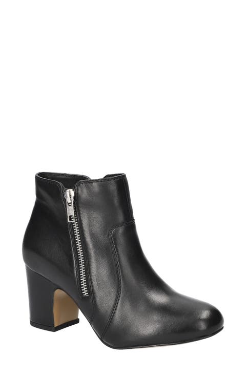 Port Block Heel Bootie
