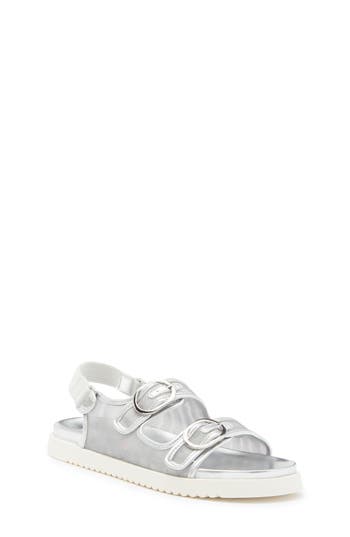 Steve Madden Steph Sandal In Silver