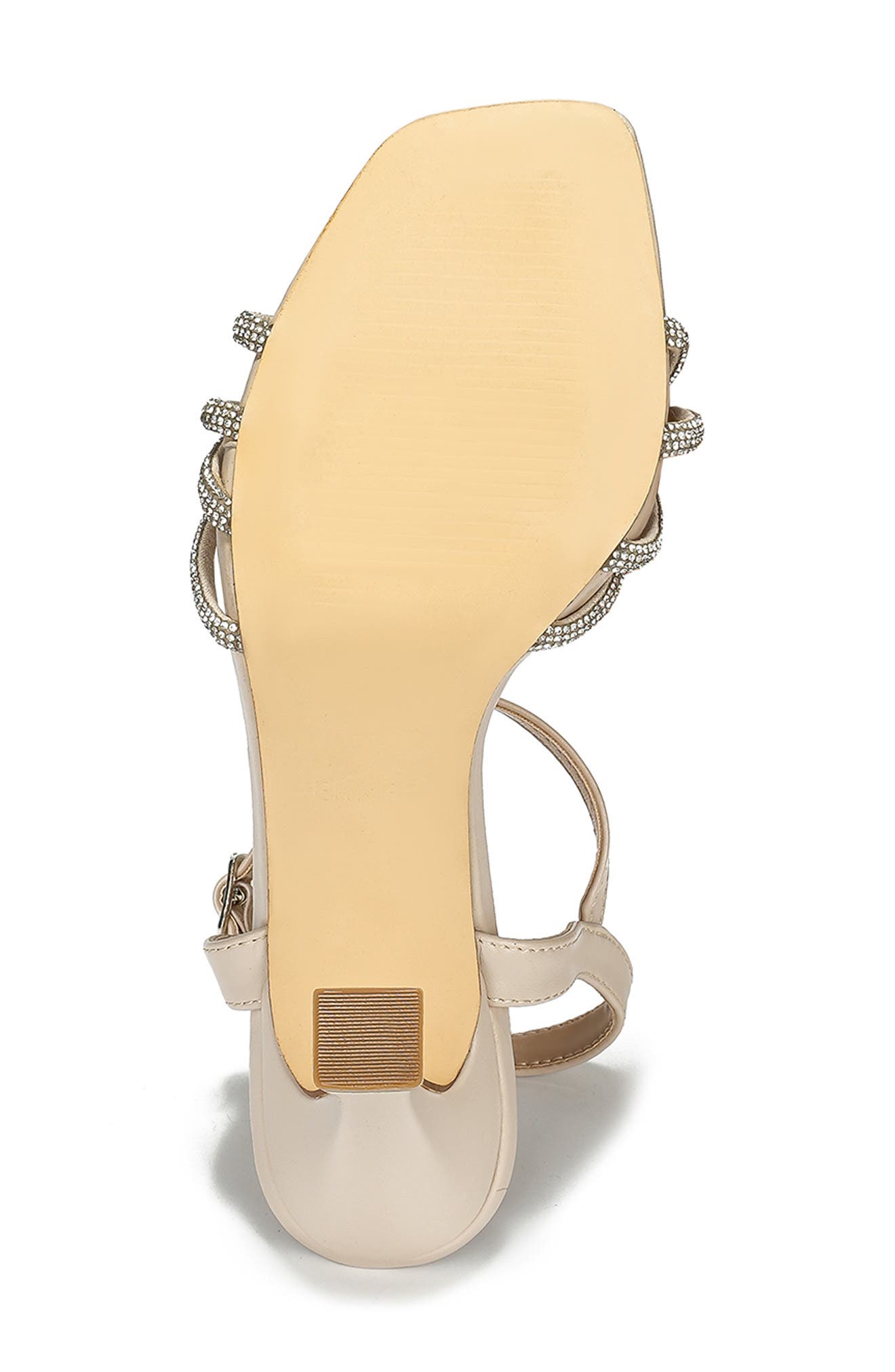 BERNESS Hilda Rhinestone Sandal, Alternate, color, Beige