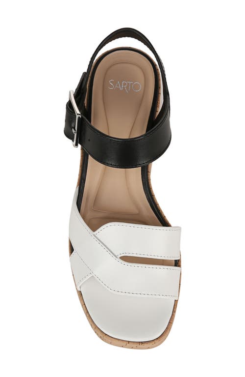Sarto By Franco Sarto Tilly Ankle Strap Platform Wedge Sandal