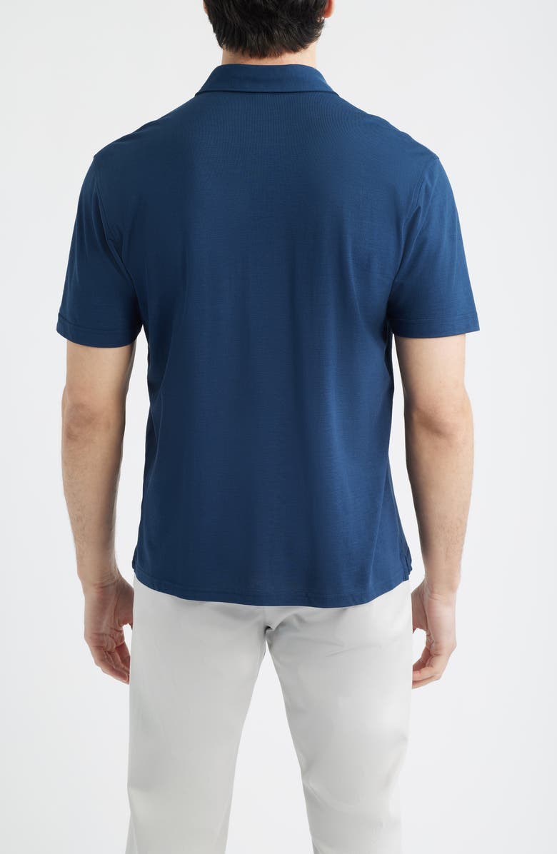 Peter Millar Cool Cotton Polo, Alternate, color, Navy