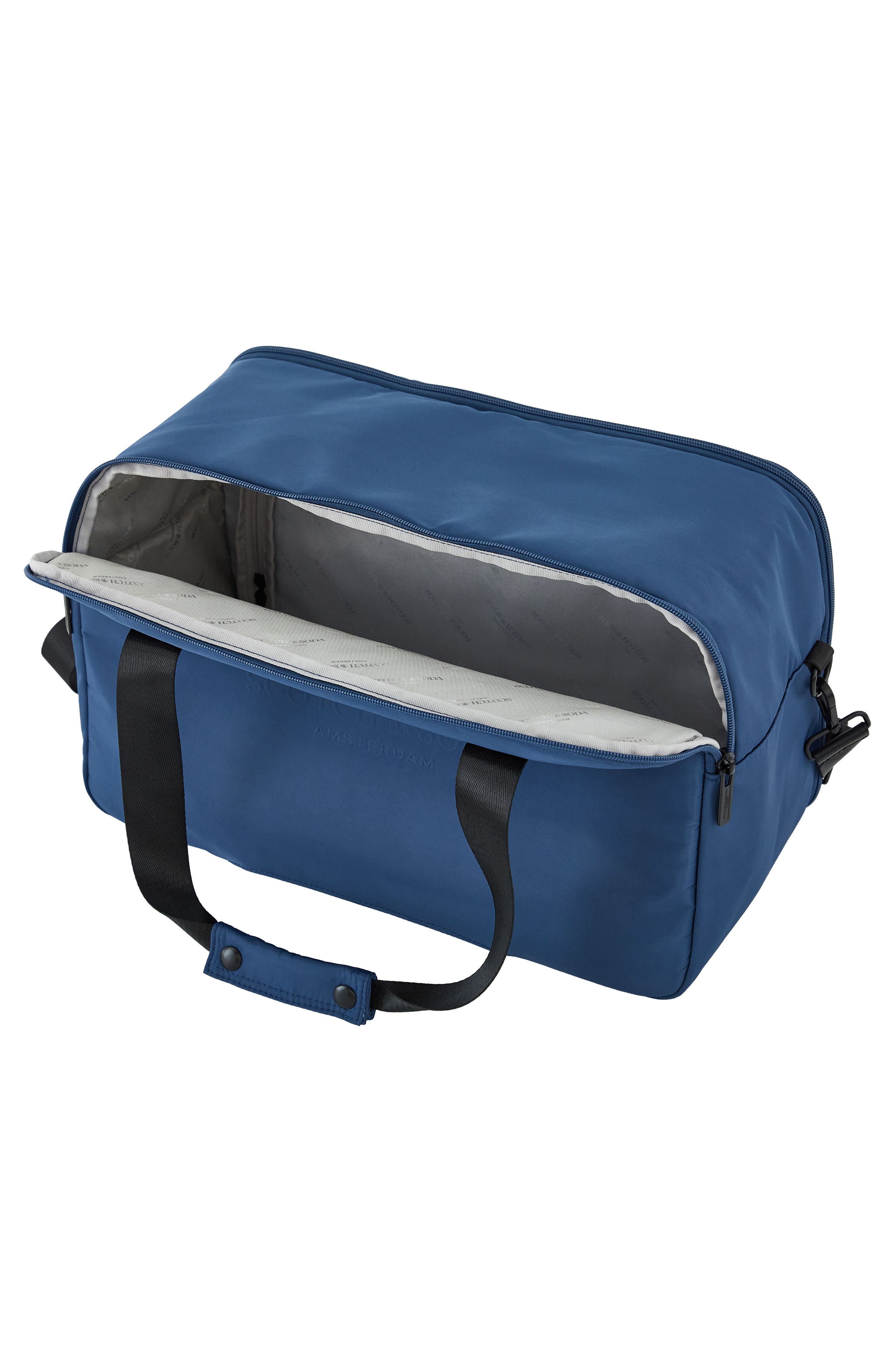 Scotch & Soda Eindhoven 18-Inch Weekender Bag, Alternate, color, Ocean Blue