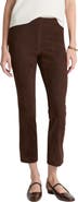 Vince Suede Split Hem Crop Pants