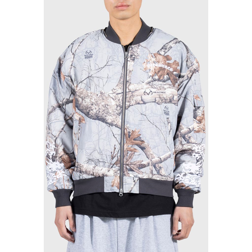 Pleasures X Realtree Edge® Dragon Water Resistant Satin Bomber Jacket