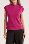 Calvin Klein Mock Neck Knit Top