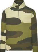 Eastside Golf Signature Camo Print Quarter Zip Pullover