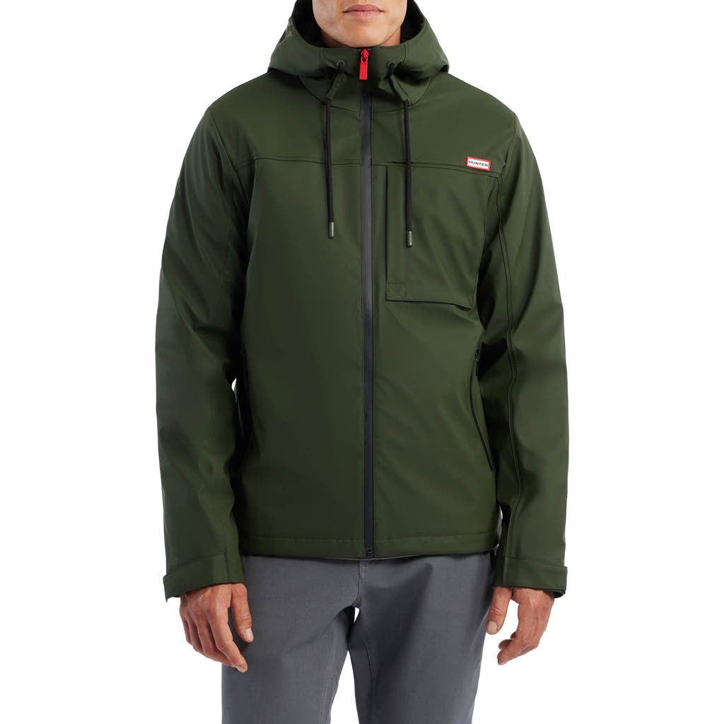 Hunter Mill Waterproof Rain Jacket In Green