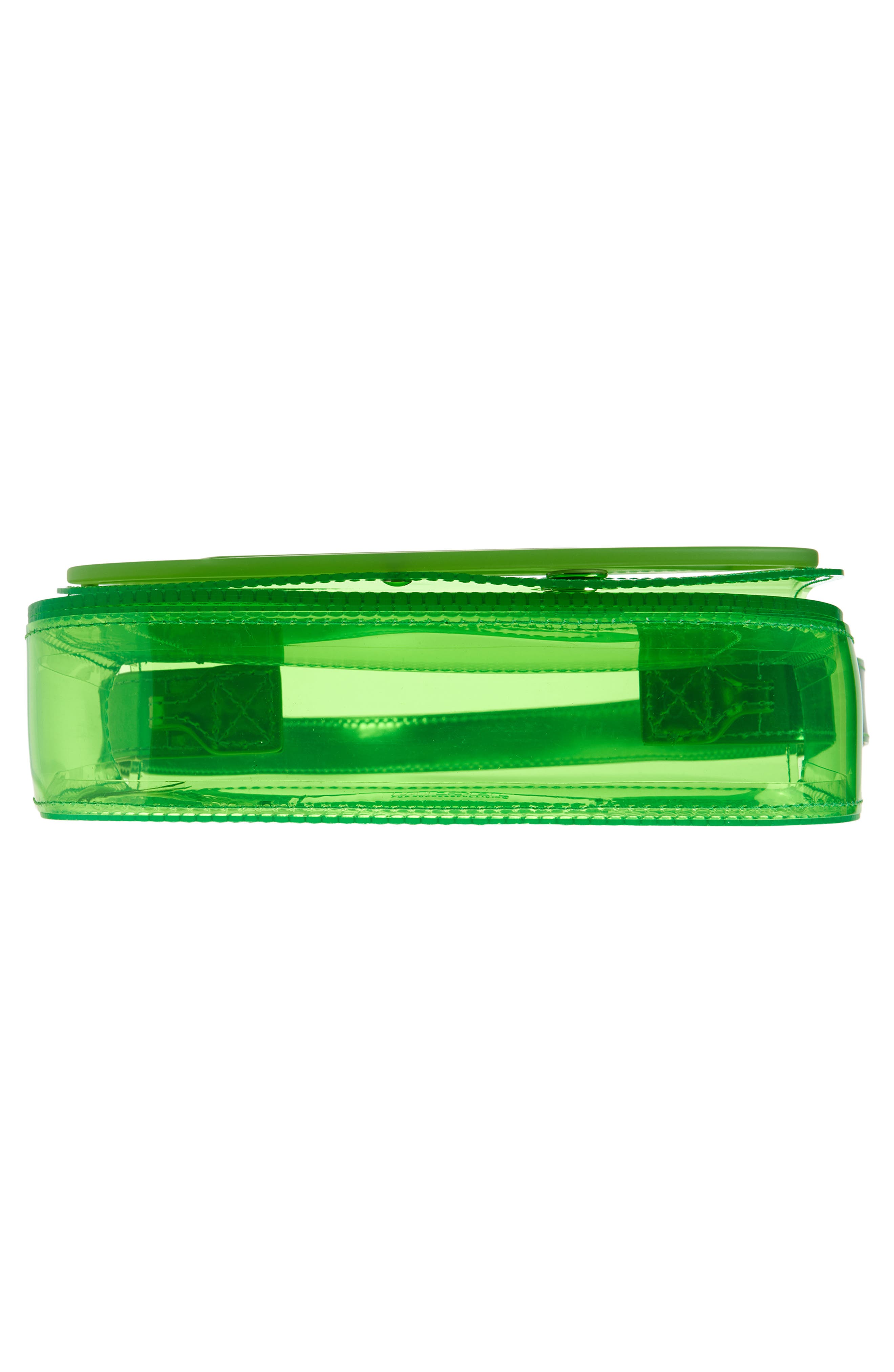 DIESEL<sup>®</sup> 1DR Logo Clear Shoulder Bag, Alternate, color, Green