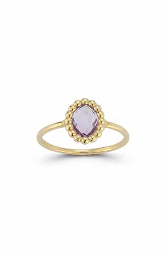 Ember Fine Jewelry 14K Gold Amethyst Ring