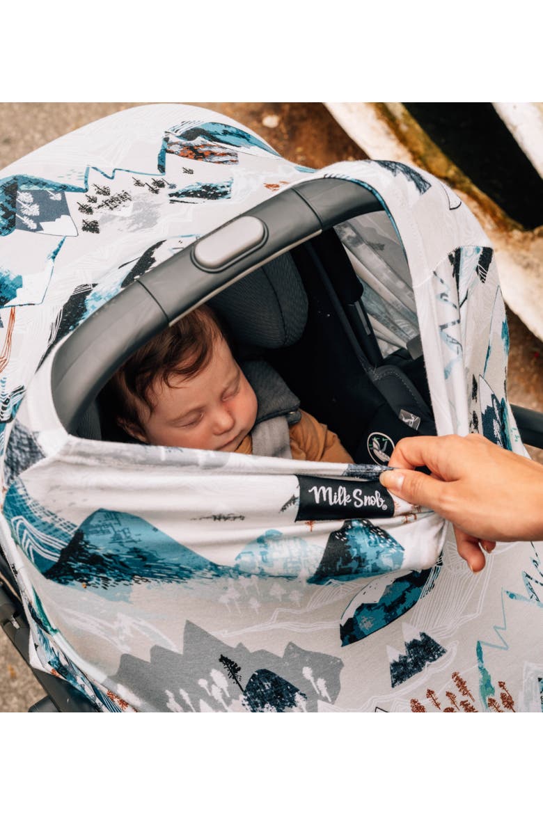 Original 5-in-1 Nursing and Car Seat Cover, Alternate, color, ROCKY MOUNTAINS