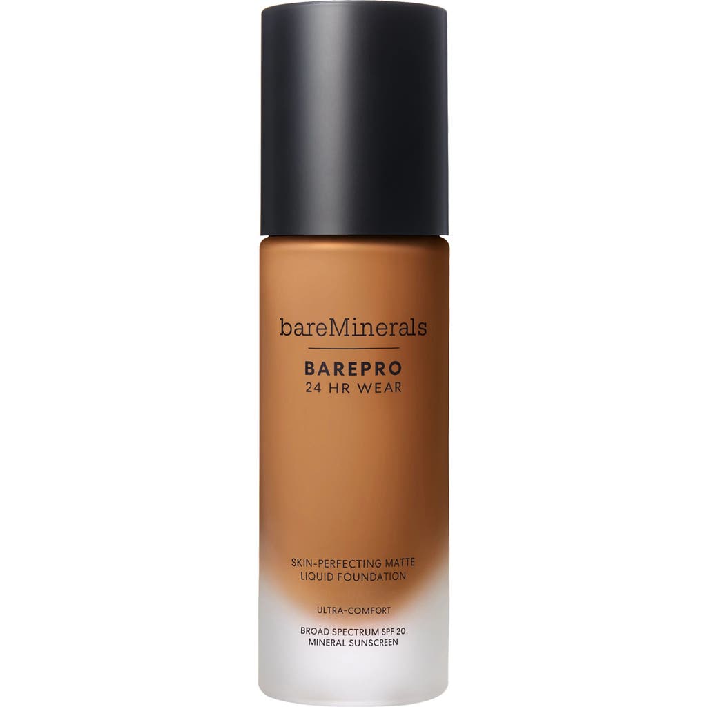 bareMinerals® BAREPRO 24HR Wear Skin-Perfecting Matte Liquid Foundation Mineral SPF 20 PA++ in Deep 51 Warm  product
