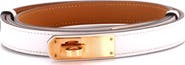 Pre-Owned Hermes Kelly Belt Leather Thin