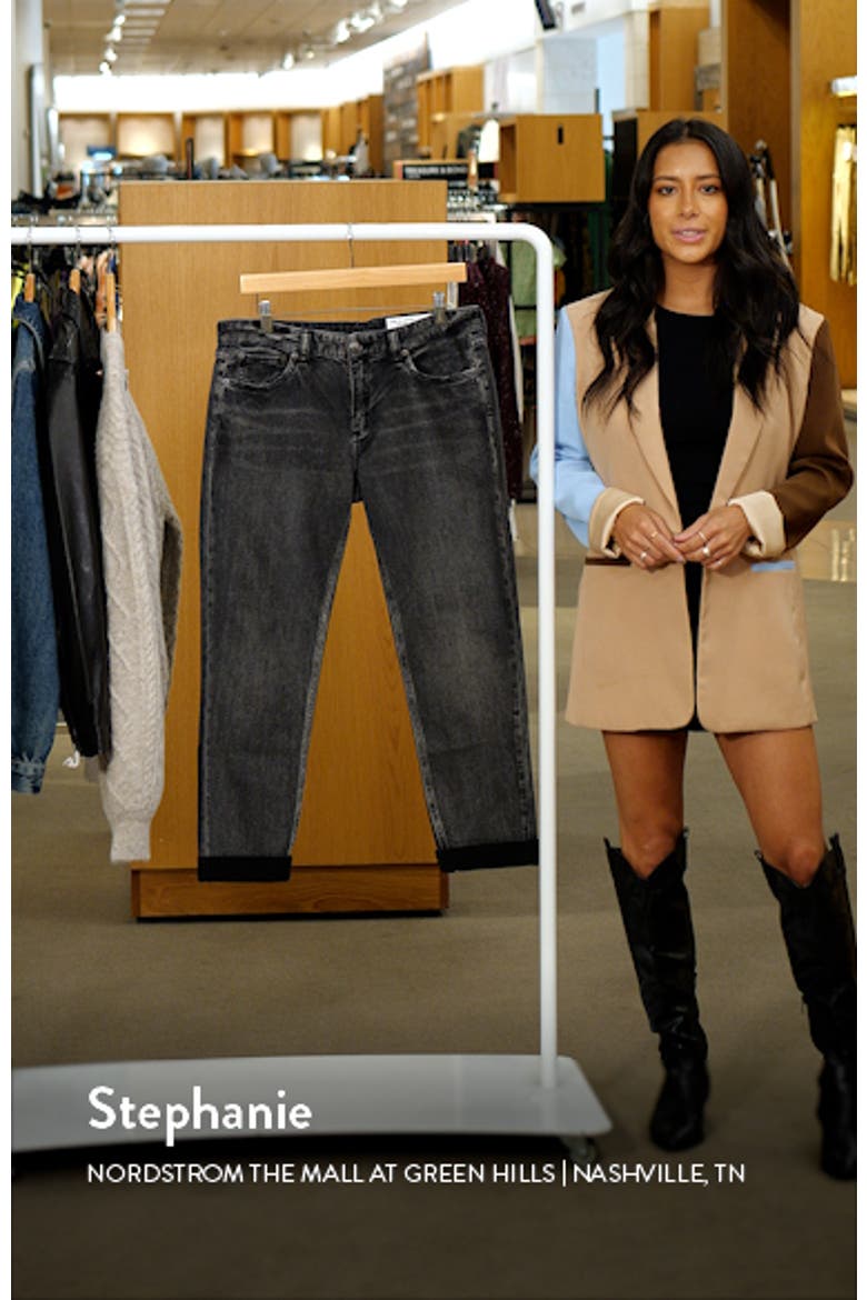 Dre Low Rise Slim Boyfriend Jeans video
