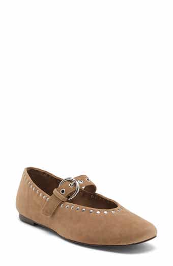 Bethany Leather Mary Jane Flat