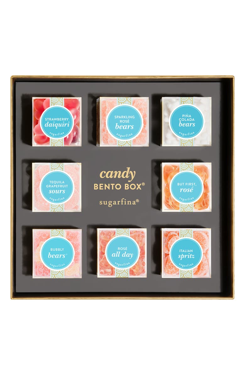 sugarfina But First, Cocktails 8-Piece Candy Bento Box, Alternate, color,