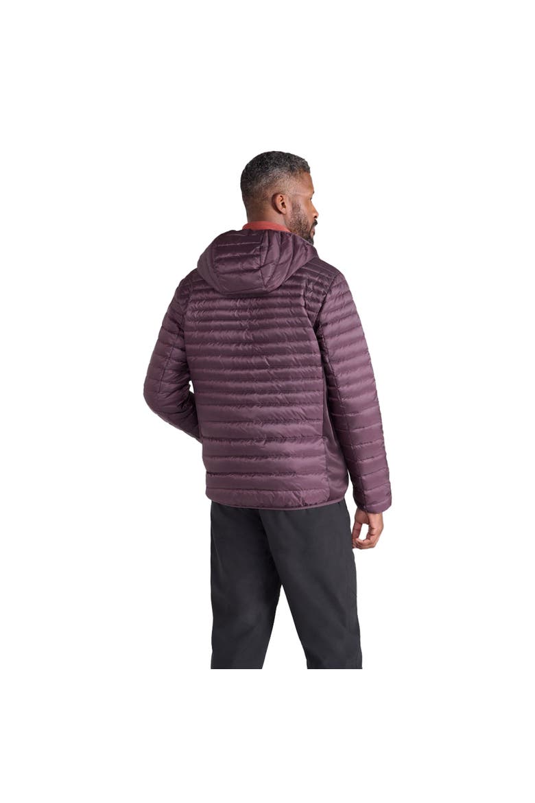 Hybrid Extreme Featherweight Down Filled Hooded Jacket, Alternate, color, Dark Brown