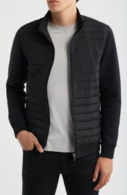 Reiss Freddie Mixed Media Jacket