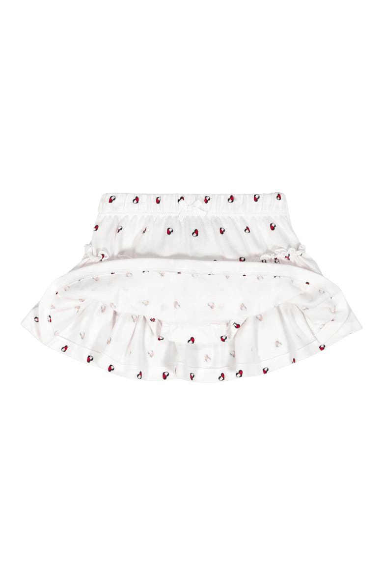 Sleeveless Polo & Skort Set, Alternate, color, WHITE