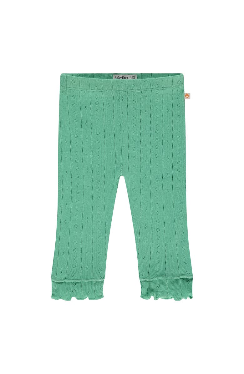 BABYFACE Pointelle Leggings, Main, color, Seafoam