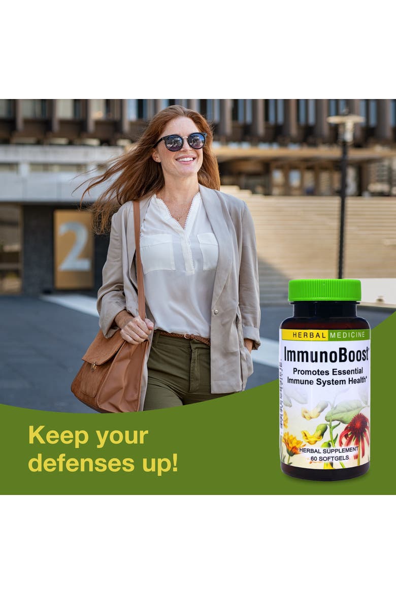 Immunoboost Herbal Immune Support Softgels, 60 Count, Alternate, color, No Color