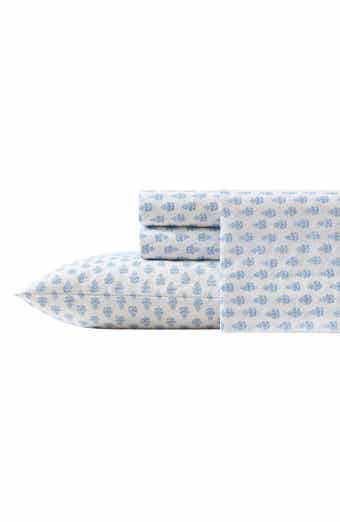 Laura Ashley Francesca 4-Piece Cotton Sheet Set