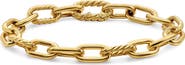 David Yurman DY Madison Chain Bracelet in 18K Yellow Gold, 8.5mm