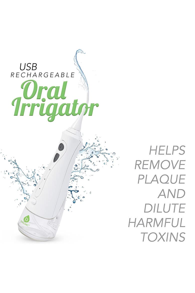 USB Rechargeable Oral Irrigator, Alternate, color, White