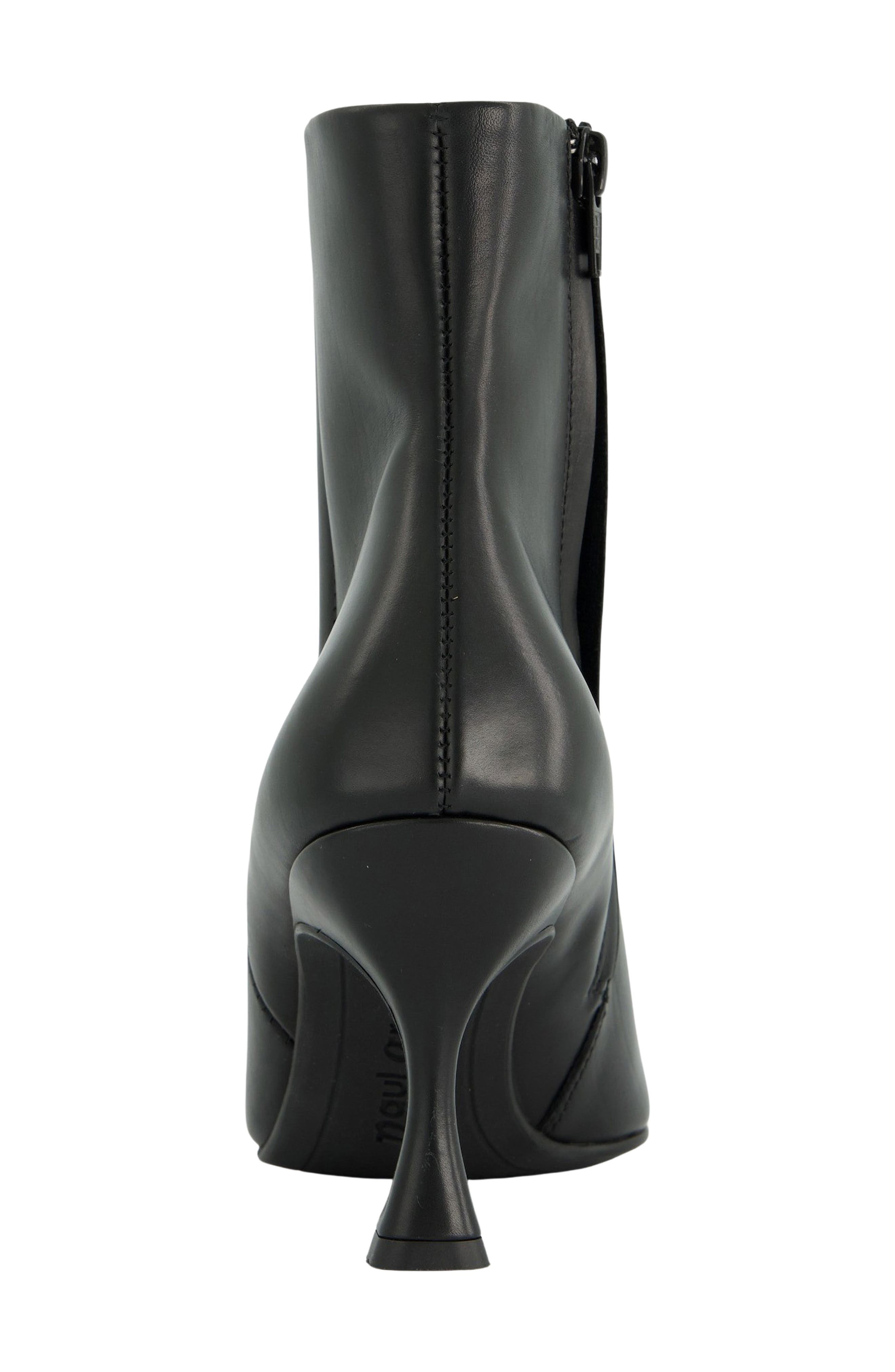 Freeda Leather Bootie, Alternate, color, BLACK LEATHER