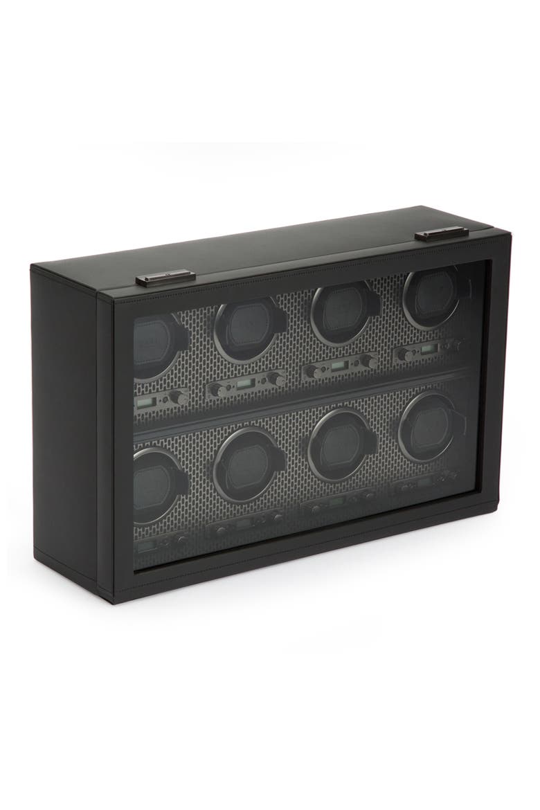 Axis 8 Piece Watch Winder, Main, color, POWDER COAT