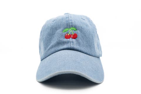 Tiny Cherry Baseball Hat