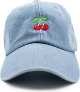 Rey To Z Tiny Cherry Baseball Hat - Adult