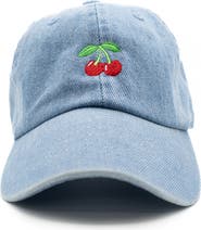 Rey To Z Tiny Cherry Baseball Hat - Adult