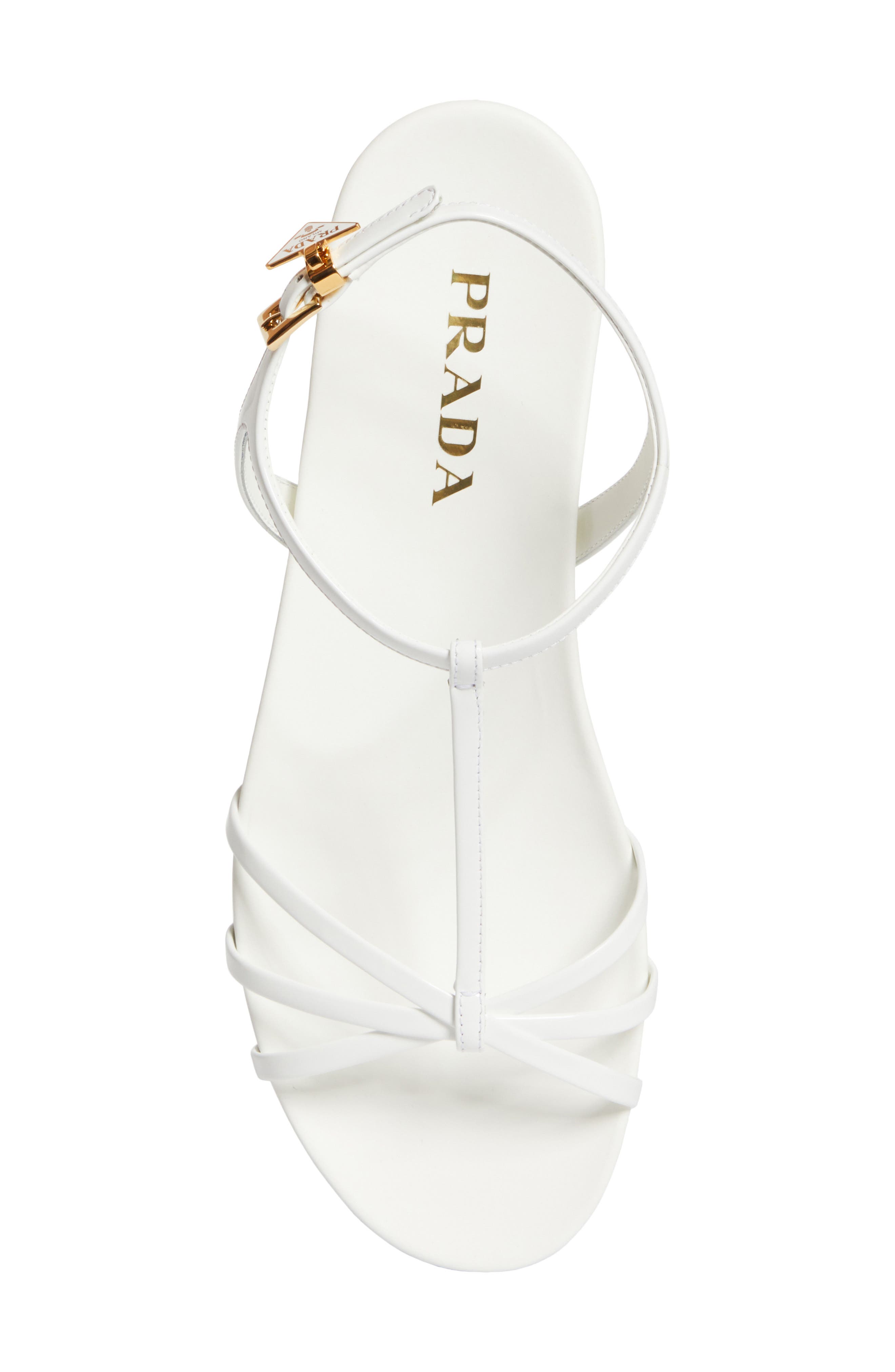 Cage Strap Sandal, Alternate, color, WHITE
