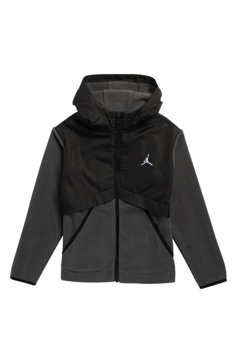 Kids' Mixed Media Fleece Jacket