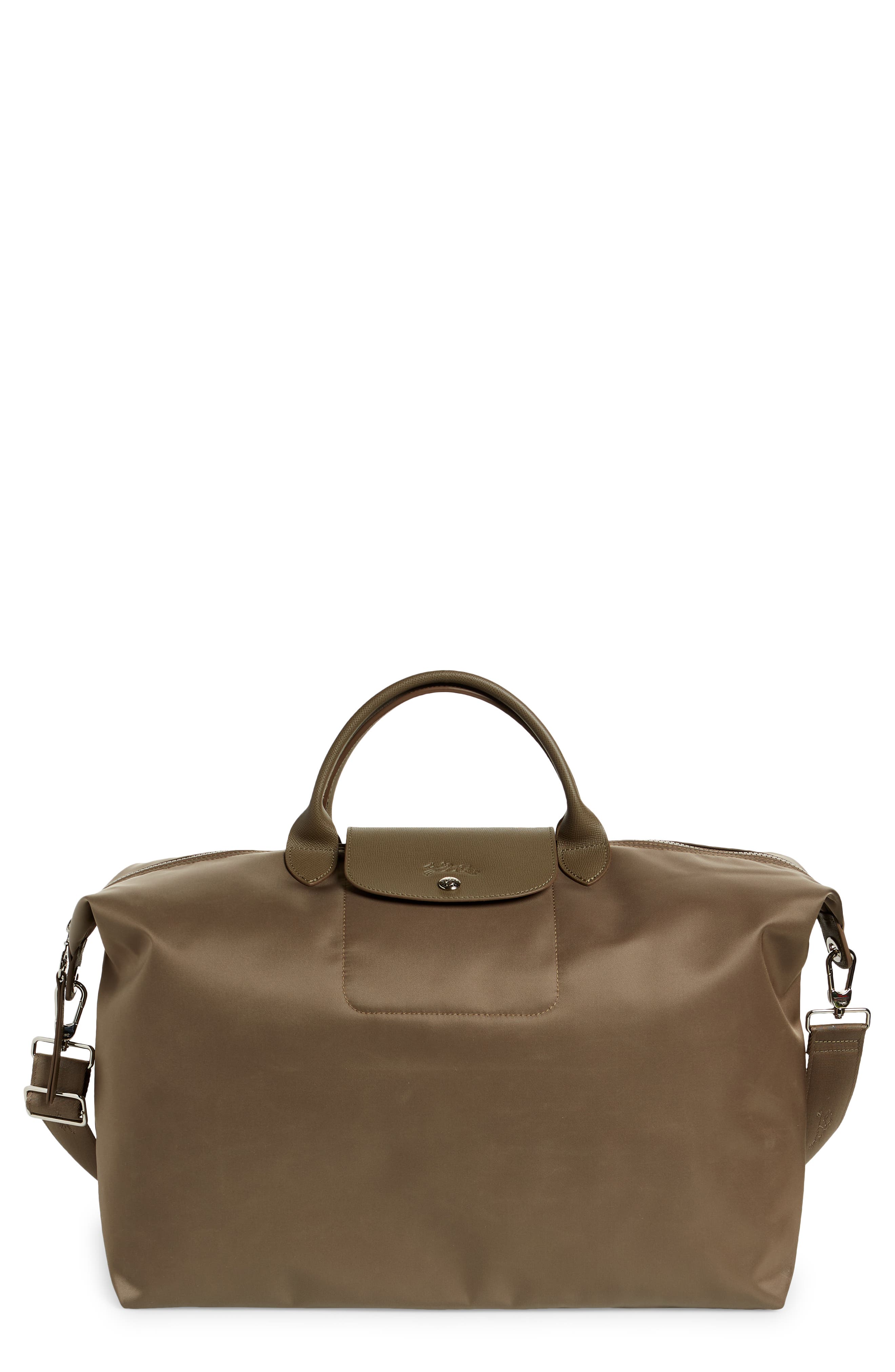 Large Le Pliage Neo 18-Inch Nylon Travel Bag, Main, color, TAUPE