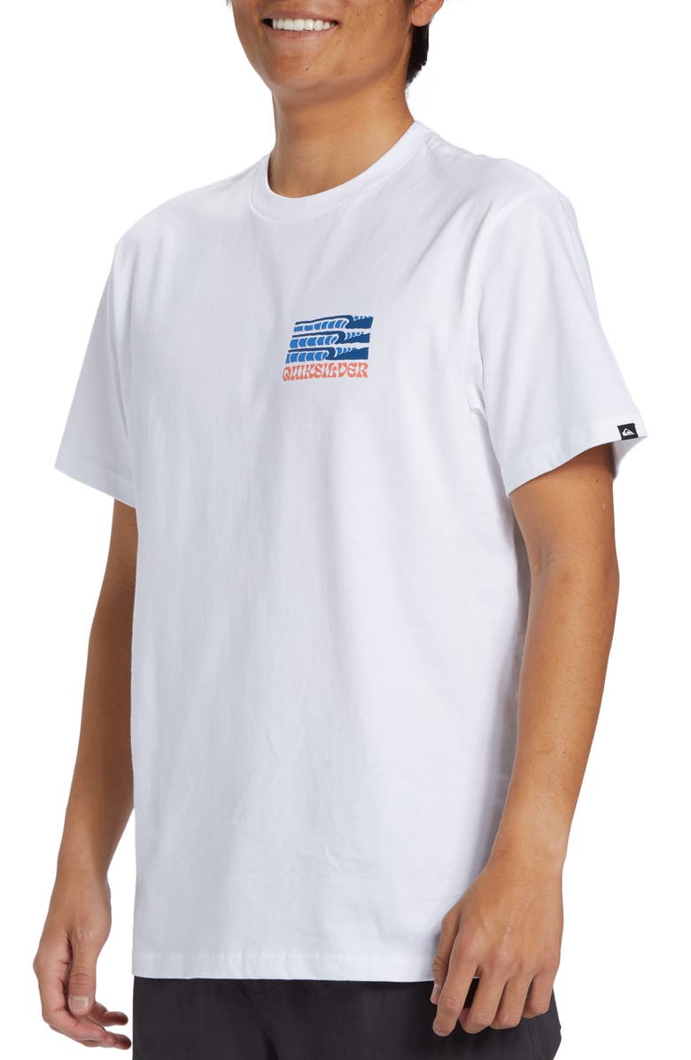 Quiksilver Sun Rays Graphic T-Shirt, Alternate, color, 