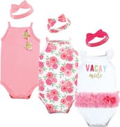 Little Treasure Sleeveless Bodysuit and Headband Set