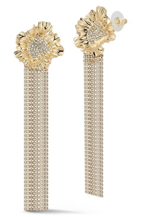 Flower Drop Earrings