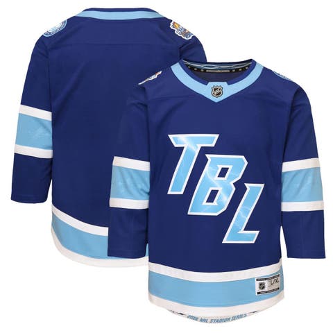 Youth Outerstuff  Blue Tampa Bay Lightning 2026 Stadium Series Premier Jersey