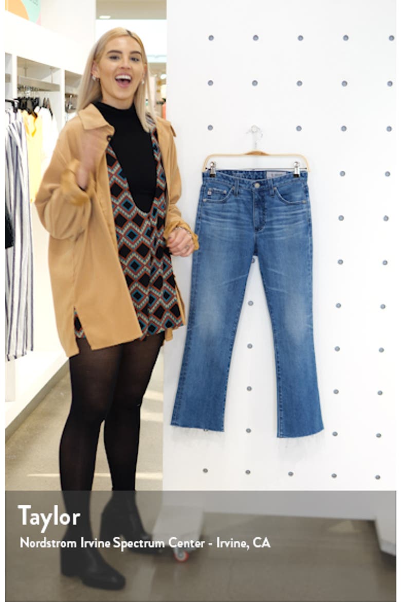 The Jodi Crop Flare Jeans video