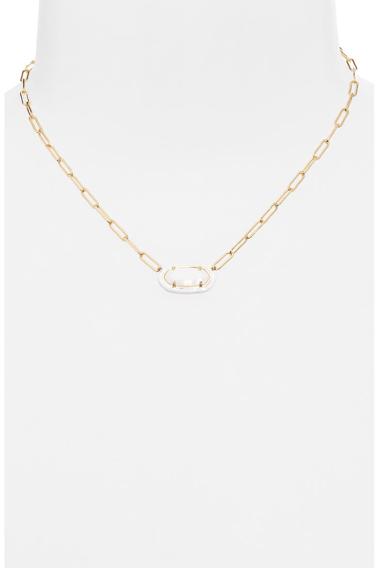 Elisa Pendant Necklace, Alternate, color, GOLD WHITE MOTHER OF PEARL